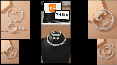 🛒1 Set Luxury Crystal Rhinestone Necklace, Earrings And Bracelet Set, Elegant Bridal Parties