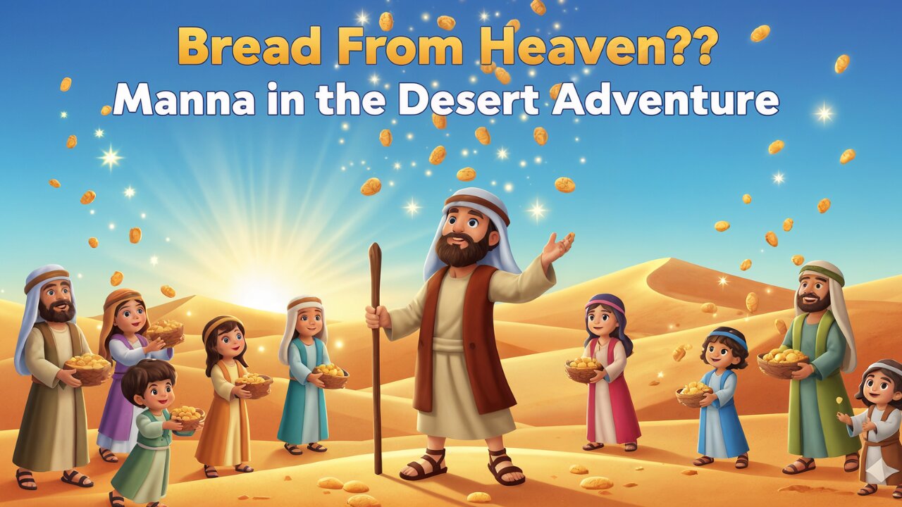🍞 Bread From Heaven?! Manna in the Desert Adventure