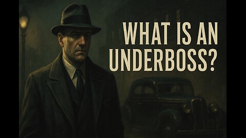 What is an Underboss? - The Mafia Hierarchy
