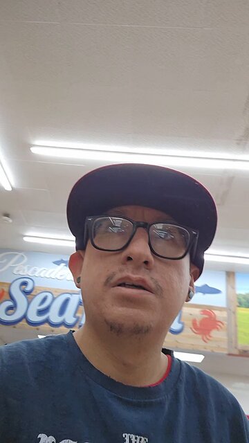 at the grocery store