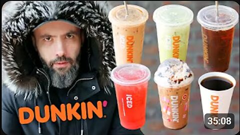 Ranking 25+ Dunkin’ Drinks with Babish ☕🍩 | Ultimate Coffee Taste Test!