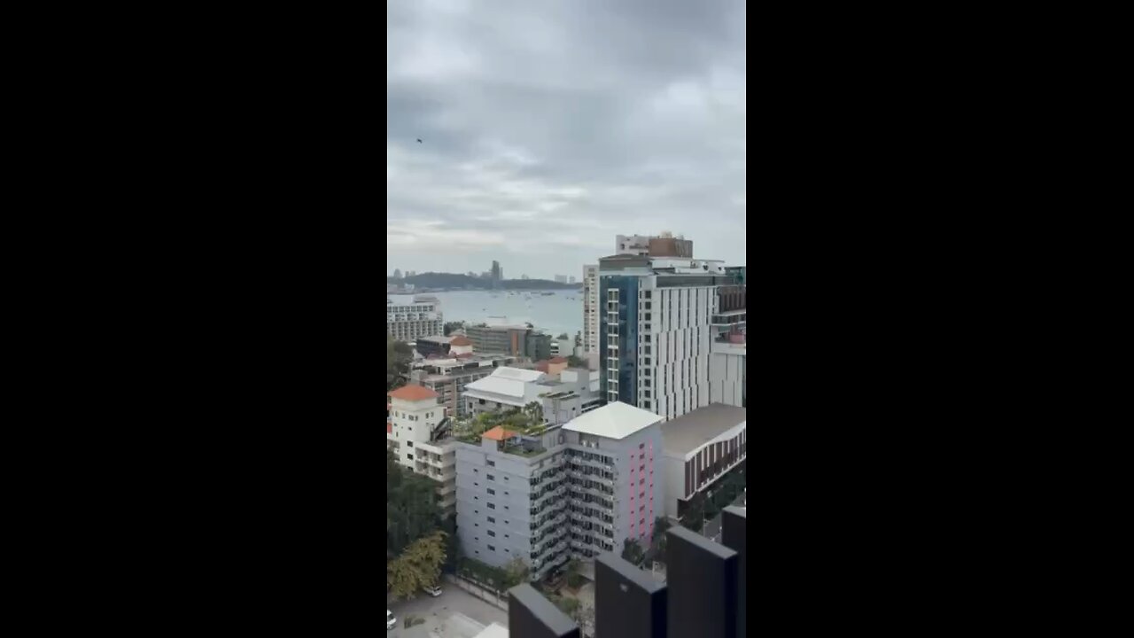 Look at that view saturday morning in paradise pattaya thieland