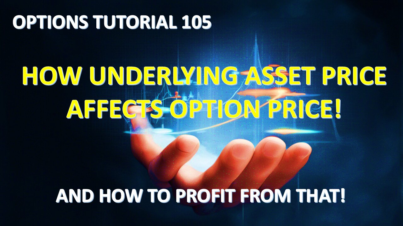 Options Tutorial 105 - How Underlying Asset Prices Impact Call And Put Options