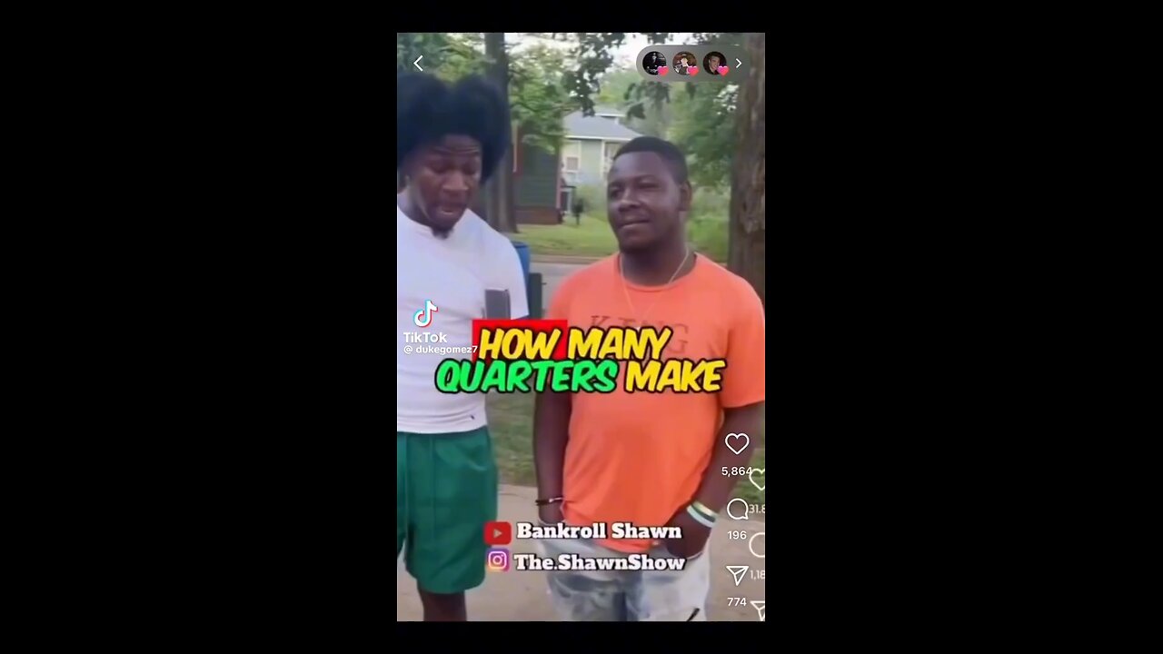 16 quarters make a dollar.