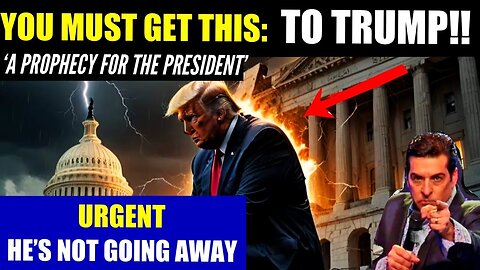 Hank Kunneman: [SOMEONE PLEASE GET THIS PROPHECY TO TRUMP]URGENT- HE IS NOT GOING AWAY!