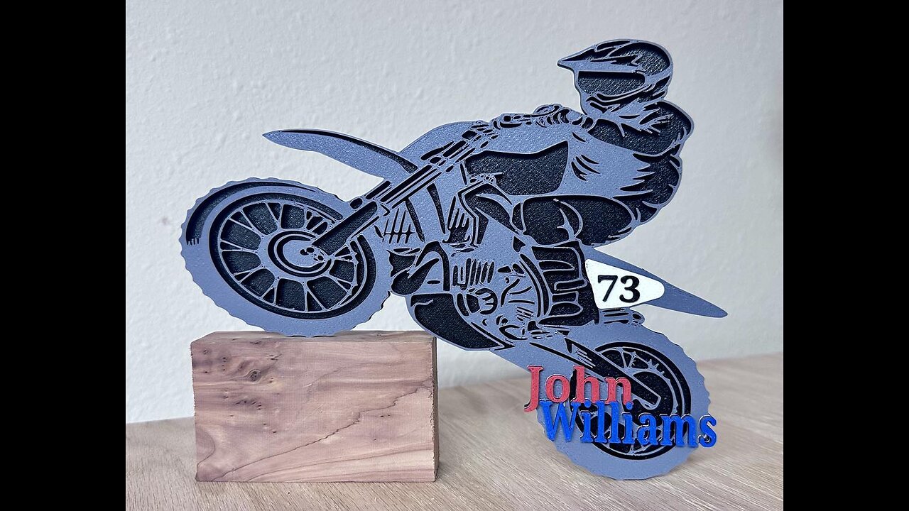 3d printed Motocross Magnet