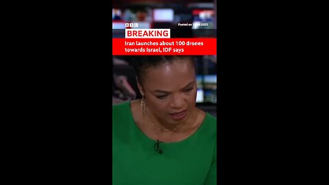 BBC News today Iran strikes back at Israel