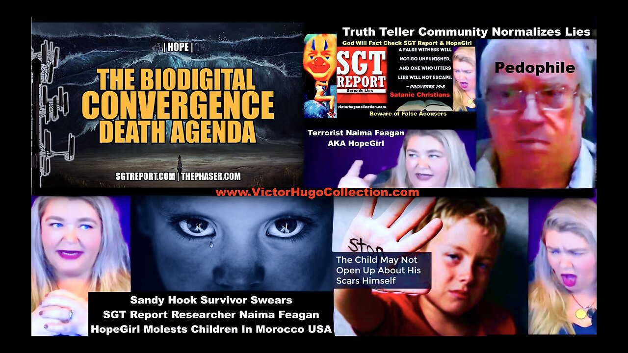 SGT Report Uses Proven Liar Alleged Child Molester HopeGirl Naima Feagin To Mislead Deceive Viewers