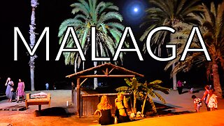 Malaga Port & Muelle Uno Night Vibes 🌙 Costa del Sol Spain