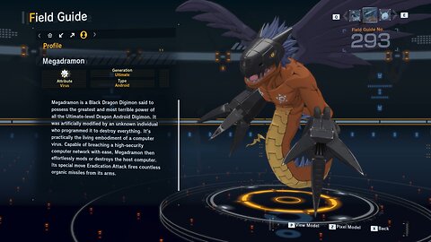 megadramon all digivolution/de-digivolution/profile Digimon Story Time Stranger