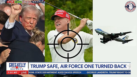 Greg Kelly 1/21 What Happened on AF1 to Davos?