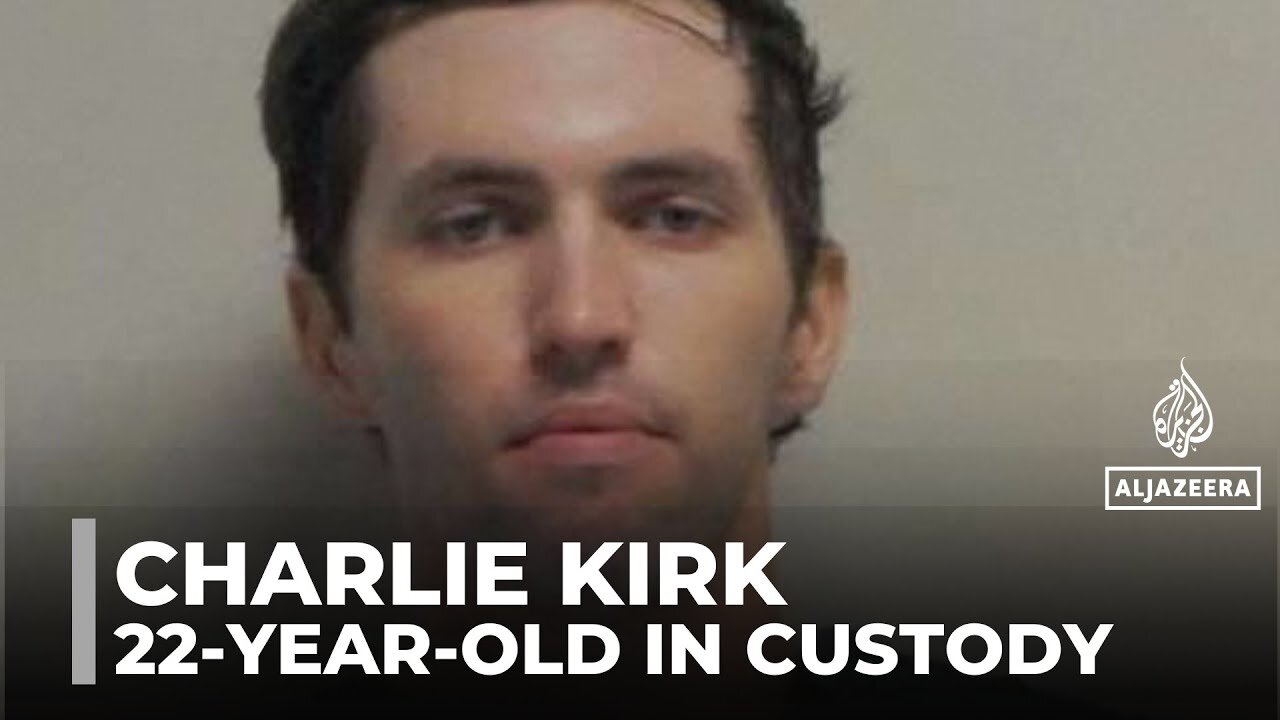 Killing of Charlie Kirk: 22-year-old in custody for deadly shooting