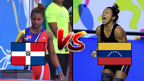 Génesis Rodríguez 🇻🇪 vs Beatriz Pirón 🇩🇴 en pesas por el oro🥇 |Juegos Centroamericanos 2018|