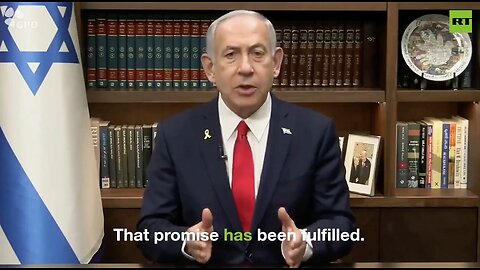 B.B. Netanyahu Says Mission Accomplished-Iran 'NO NUCS' - The Promise has Been Fulfilled