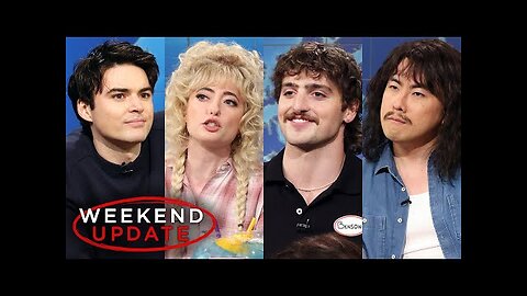 Weekend Update ft. Benson Boone, Bowen Yang, Sarah Sherman and Michael Longfellow - SNL