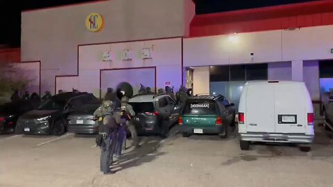 Over 100 illegals arrested in a DEA sting operation targeting an illegal, underground nightclub
