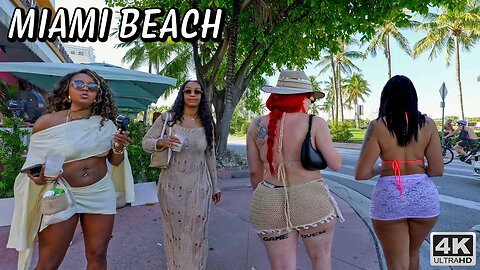 Miami Beach Florida Ocean Dr Street Vibes Is Pure Luxury Chaos