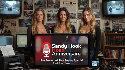 Sandy Hook Hoax Anniversary LIVE Stream All Day Special from Newtown CT