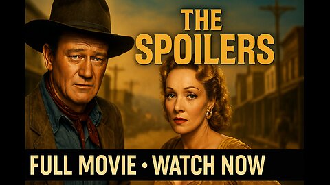 The Spoilers (1942) | Full Movie | John Wayne & Marlene Dietrich – Classic Western Drama