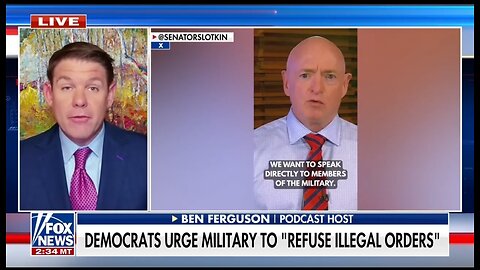 Ben Ferguson: Six Dems Gave Military A Wink and A Nod To Defy Trump
