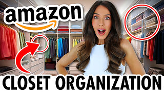 20 *Stylish* AMAZON Closet Organization Ideas for 2025!