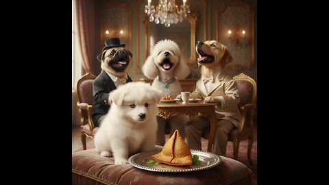 Ai"'Poor puppy wanted a samosa, rich friends laughed, but he had the kindest heart!'