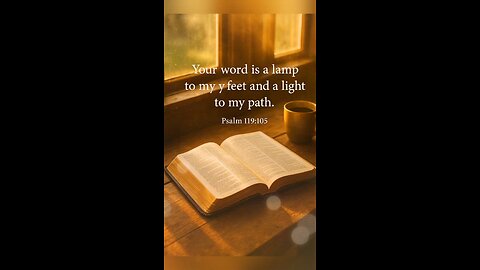 ♥️✨“Your word is a lamp to my feet and a light to my path.” – Psalm 119:105✨♥️ #jesuslovesyou #faith