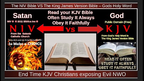 KJV vs. NIV's Corrupt Bible Verses (A Brief Comparison)