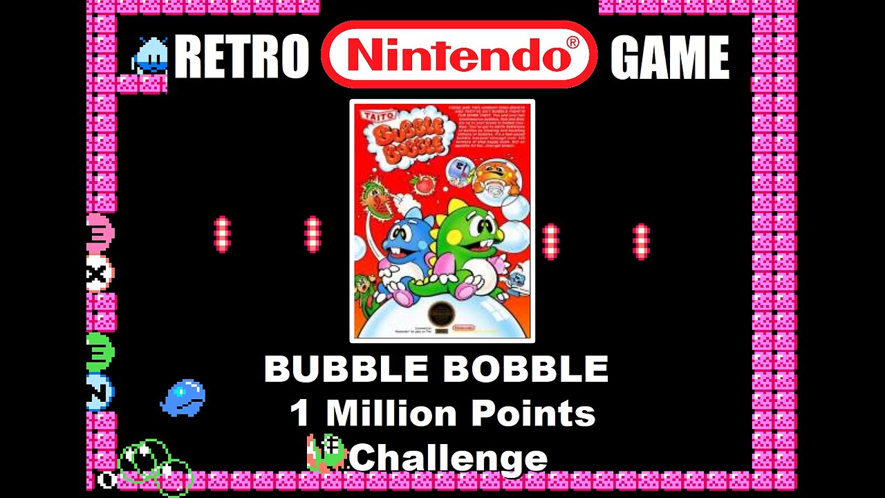 Bubble Bobble & the Million Point Challenge: Chill & Chat with BrightGaming playing Retro NES Games