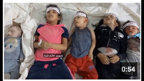 "Tragedy Strikes: Palestinian Children, Baby and Toddler Among the Dead, 18+"