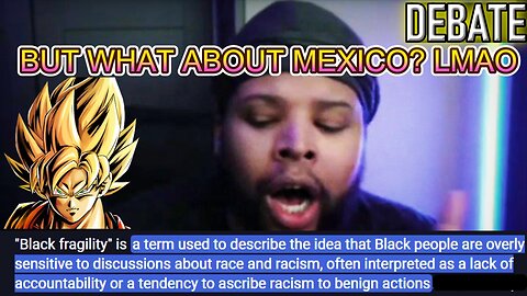 MAGA Mexican exposes the Black Liberal Fragility! DEBATE