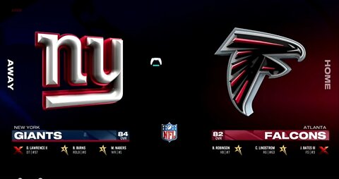 E15 Giants Franchise vs Falcons: Dart goes for 6TDs!