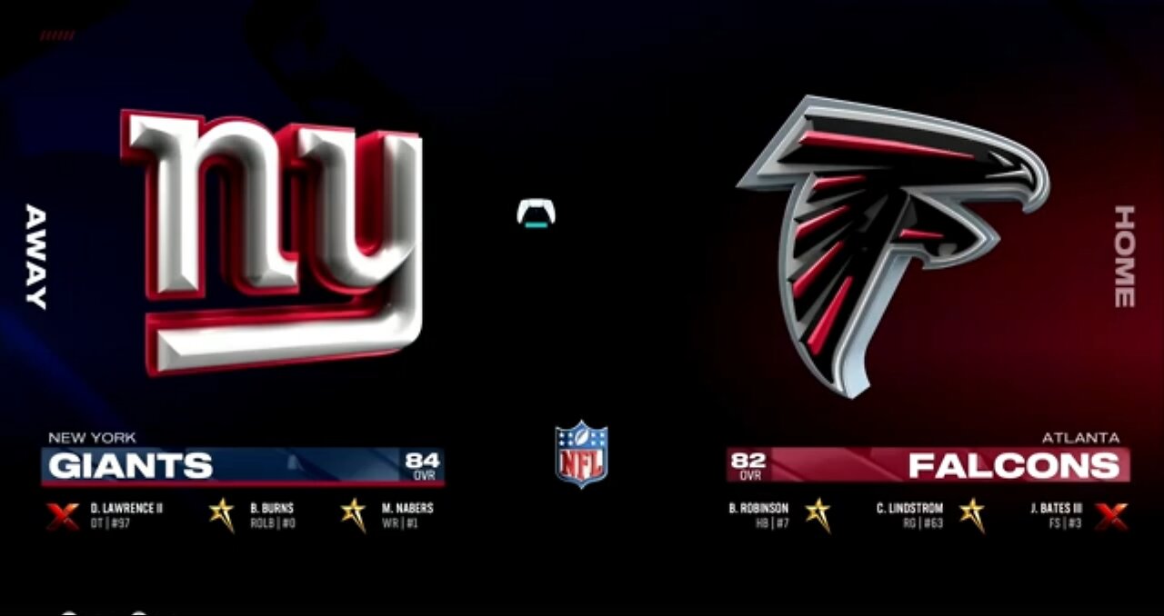 E15 Giants Franchise vs Falcons: Dart goes for 6TDs!