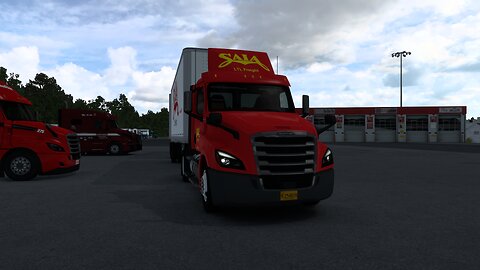 American Truck SImulator/ Exploring Louisiana- Saia LTL Freight
