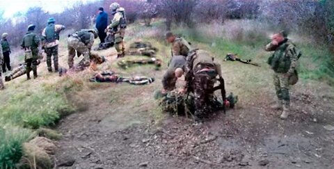 _F_k, damn it, all our comrades died in the _meat attack_ - Russian soldiers scream at the front