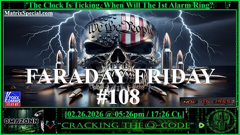 FARADAY FRIDAY #108 - 'The Clock is Ticking. When Will the 1st Alarm Ring'