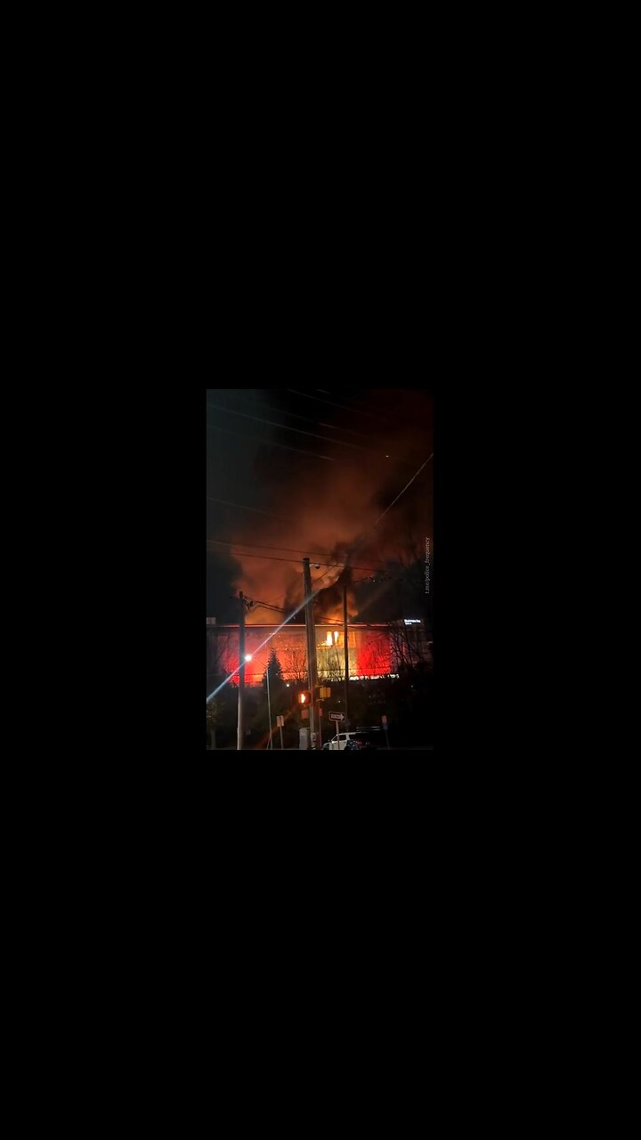 HUGE FIRE at Raleigh Convention Center in NC (12.01.25) All events canceled for the month