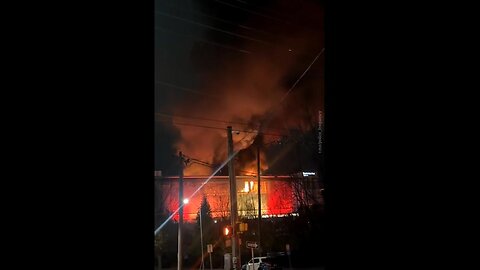 HUGE FIRE at Raleigh Convention Center in NC (12.01.25) All events canceled for the month
