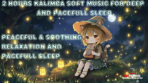 2 Hours Kalimba Soft Music For Deep and peaceful Sleep