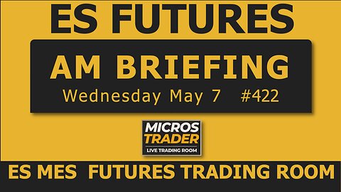 Am Briefing: ES Chart