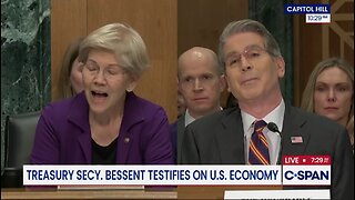 Scott Bessent Hilariously FIRES BACK At Elizabeth Warren Over Trump's Comments About Fed Chair