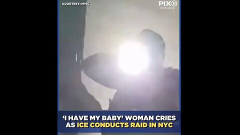 Illegal in NYC Uses her Baby as a HUMAN SHIELDS when ICE comes into her home to deport her