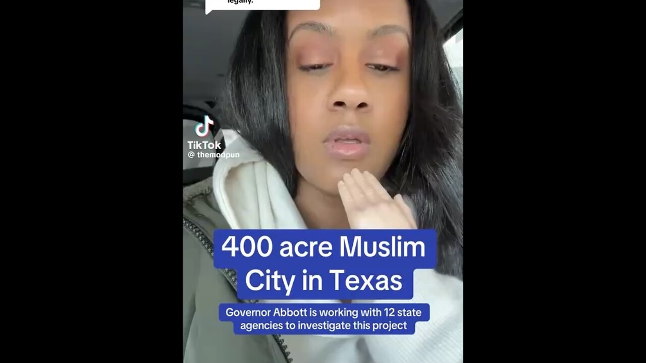 Captioned - 400 acres Muslim City in Texas 🤯