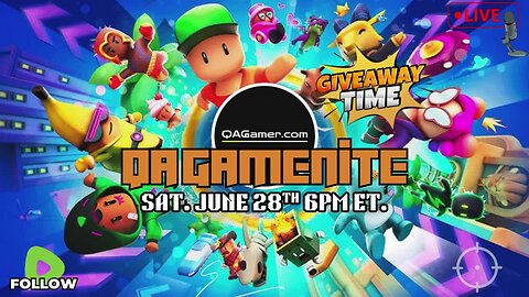 🎉QAGameNite | Stumble Guys + QAInsider Giveaway! 🌀