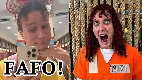 CREEPY Trans TikToker FINDS OUT after Women's Bathroom STUNT! FAFO!