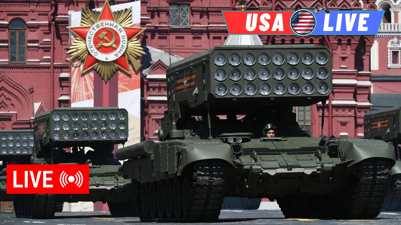 🔴 LIVE 80 Years Since the End of WWII: Moscow's Historic 2025 Victory Day Parade #SecondWorldWar