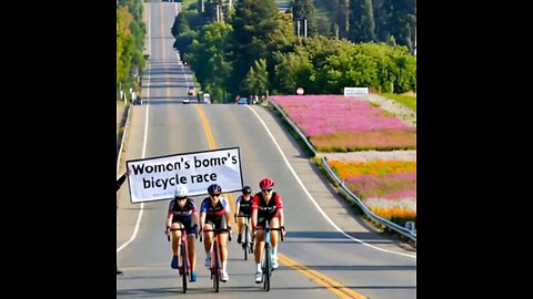 Women's Bicycle Race in Europe