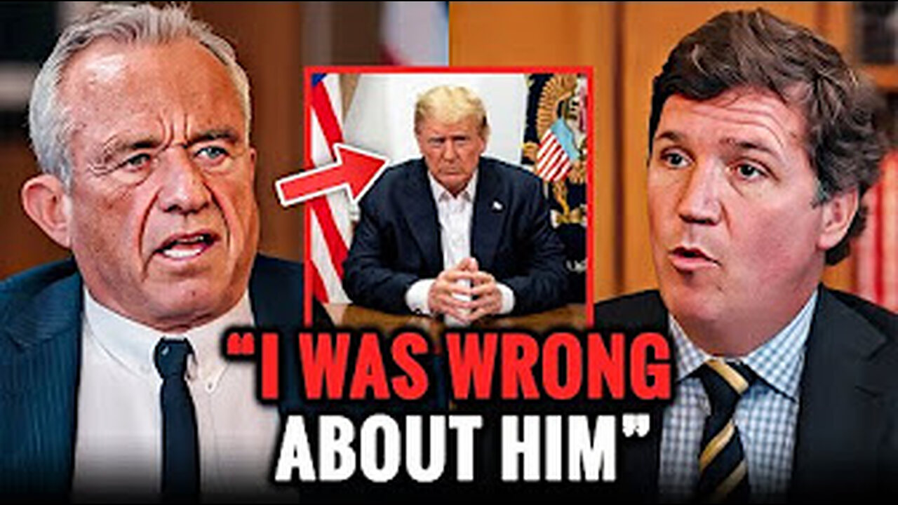 Tucker stunned RFK jr admits Trump isnt what he thought he was.
