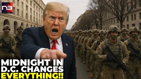 Breaking: They're Moving Through D.C. Streets RIGHT NOW – What Happens at Midnight Is INSANE!!