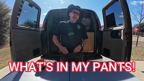 I KNOW, SOME OF IT'S NOT IN MY PANTS!
